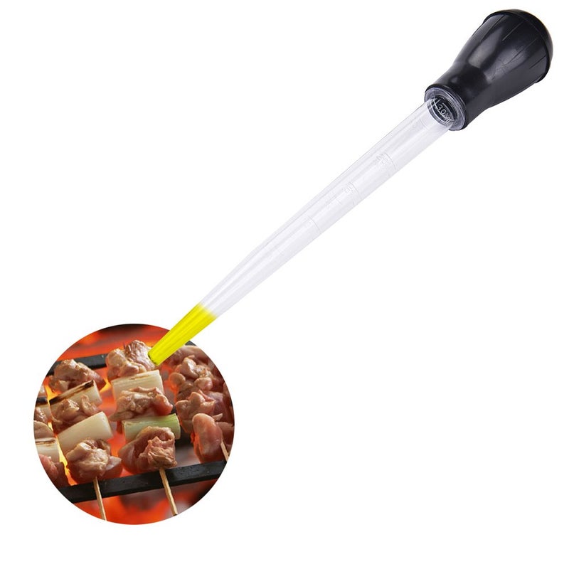 Yiphates 4 Pcs 11-Inch Turkey Baster with Rubber Bulb Extra Large Bulb Basters with Measuring Lines Turkey Baster Syringe Injector Needle for Cooking, Butter Drippings, Glazes, Roasting Juices - Image 4